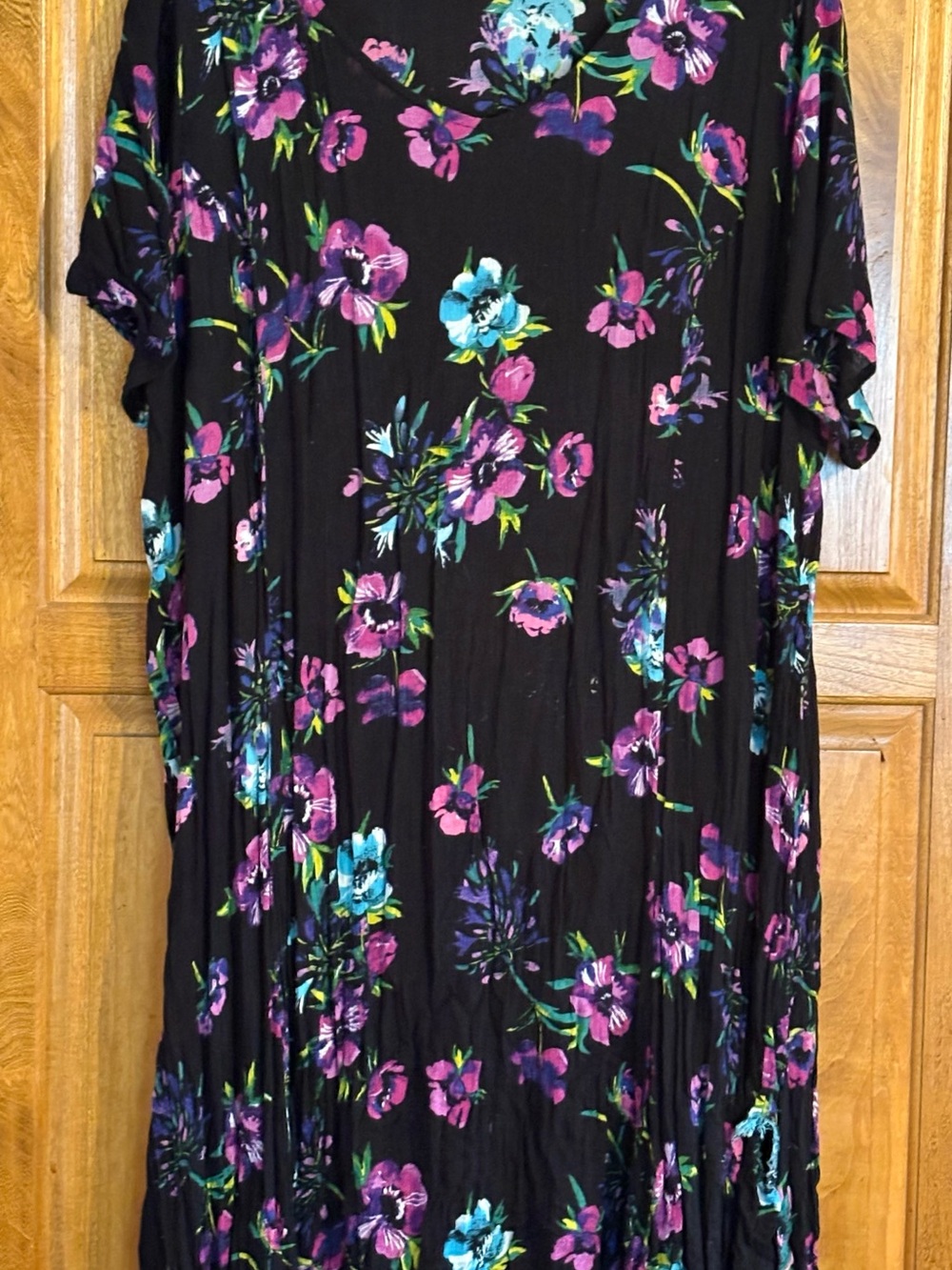Woman Within Floral Crinkle Dress 
22/24